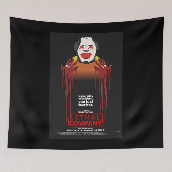 Item preview, Lethal Company Beware Of The Mask designed and sold by SuzanMarie.