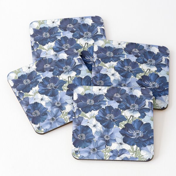 Item preview, Blue Anemones designed and sold by CoolPixels.