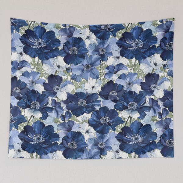 Item preview, Blue Anemones designed and sold by CoolPixels.