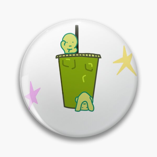Item preview, green guy iced matcha star designed and sold by jasmineco.
