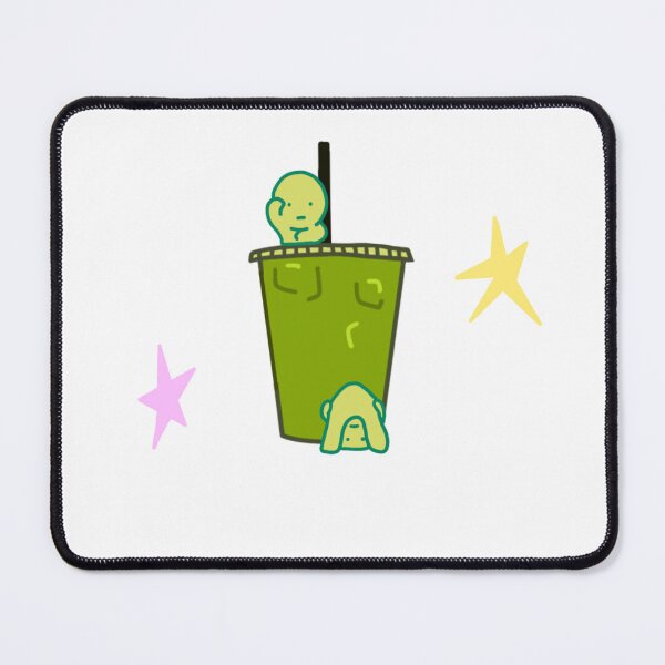 Item preview, green guy iced matcha star designed and sold by jasmineco.