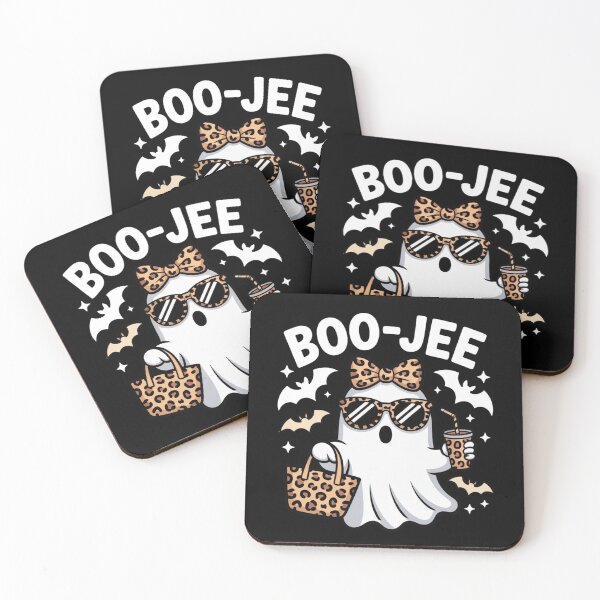 Item preview, Boo Jee Ghost Leopard Print Halloween Costume Party designed and sold by JerdbordinShop.
