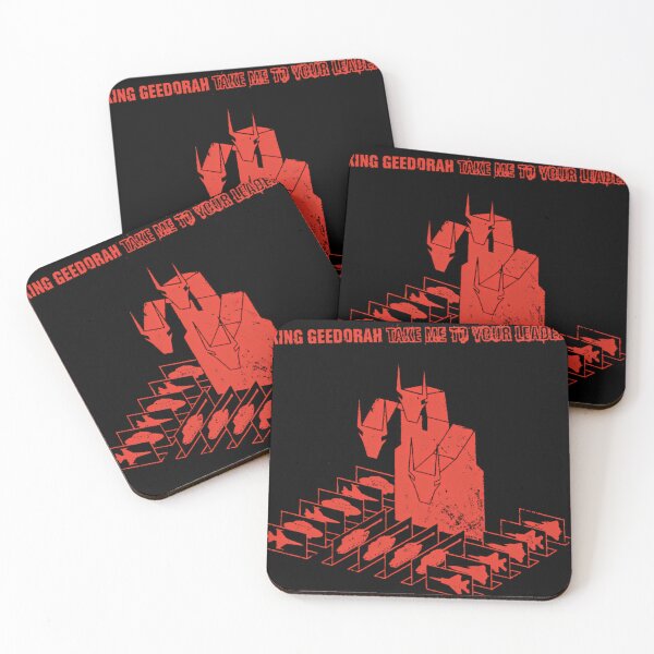 Item preview, King Geedorah Take Me To Your Leader (Red) designed and sold by AlaiMarin.