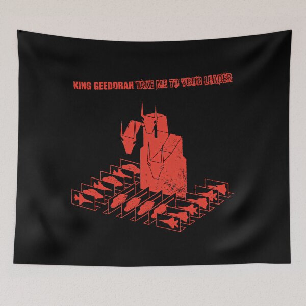 Item preview, King Geedorah Take Me To Your Leader (Red) designed and sold by AlaiMarin.