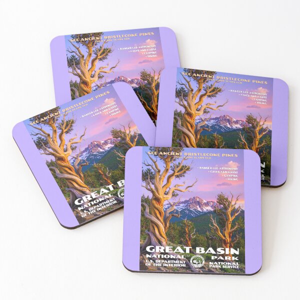 Item preview, Vintage WPA-Style Great Basin National Park Poster designed and sold by travelwitheric.
