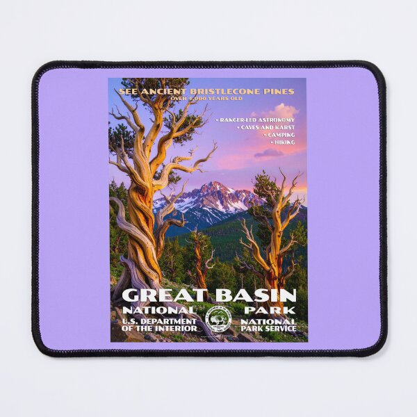 Item preview, Vintage WPA-Style Great Basin National Park Poster designed and sold by travelwitheric.