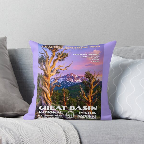 Item preview, Vintage WPA-Style Great Basin National Park Poster designed and sold by travelwitheric.