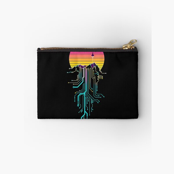 Item preview, Synth Mountain Sunrise designed and sold by ThomsonRiot.