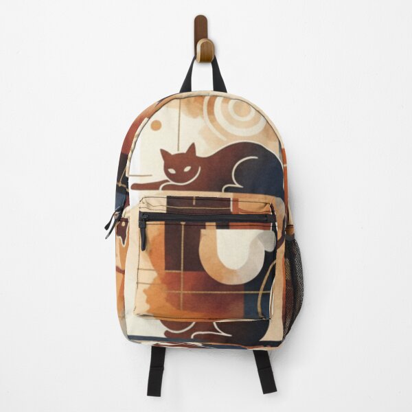 Item preview, Feline Symphony: Ink, Coffee and Abstract Wisdom designed and sold by HushPrints.