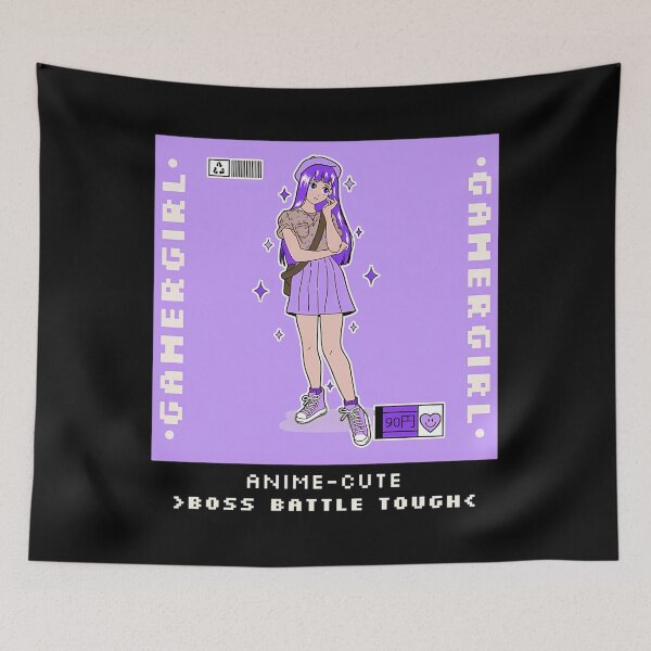 Item preview, Anime-Cute Boss Battle Tough designed and sold by HenrBernard.