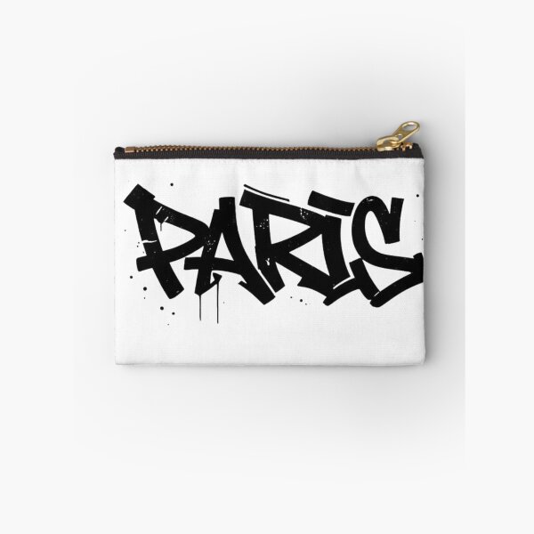 Item preview, Paris Graffiti Tag Typography — Streetwear Handstyle Spray-Paint Logo (Transparent PNG & SVG) designed and sold by Happyfreedom.