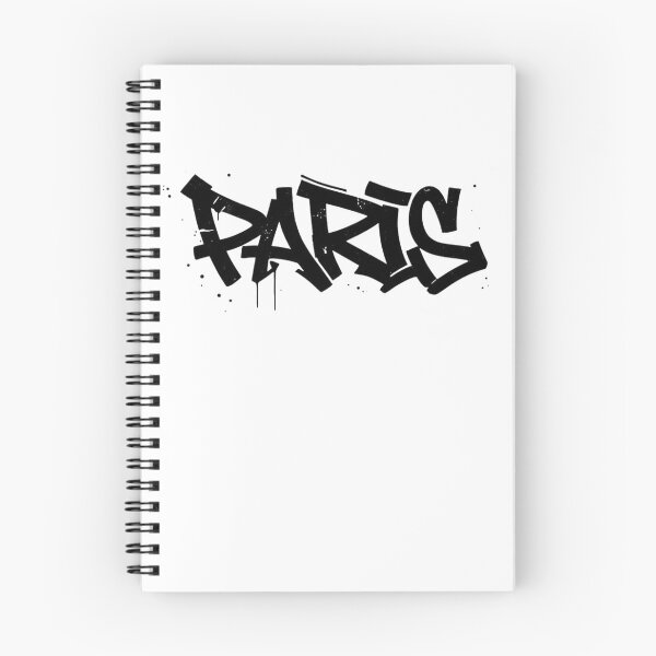 Item preview, Paris Graffiti Tag Typography — Streetwear Handstyle Spray-Paint Logo (Transparent PNG & SVG) designed and sold by Happyfreedom.