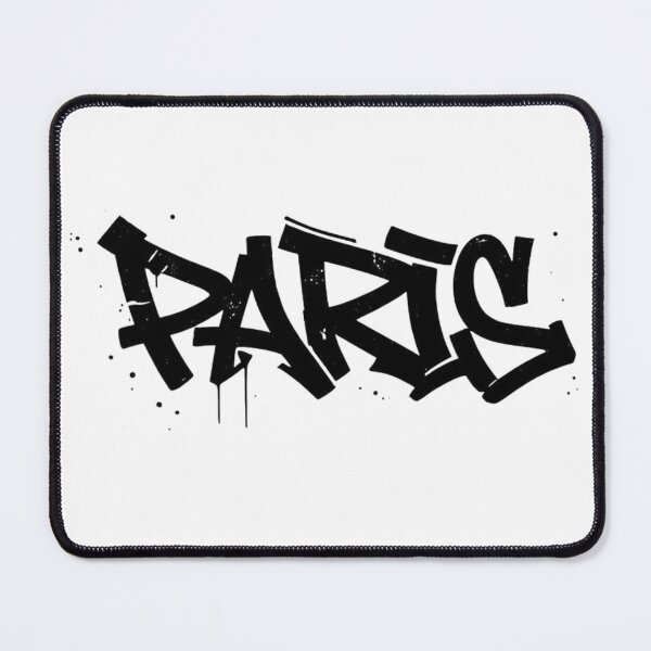 Item preview, Paris Graffiti Tag Typography — Streetwear Handstyle Spray-Paint Logo (Transparent PNG & SVG) designed and sold by Happyfreedom.