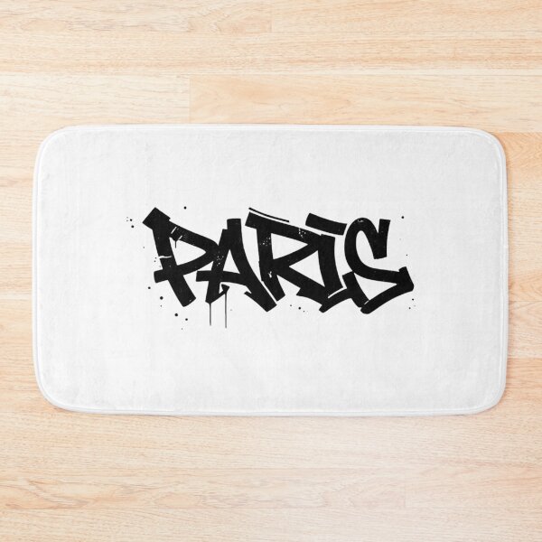 Item preview, Paris Graffiti Tag Typography — Streetwear Handstyle Spray-Paint Logo (Transparent PNG & SVG) designed and sold by Happyfreedom.