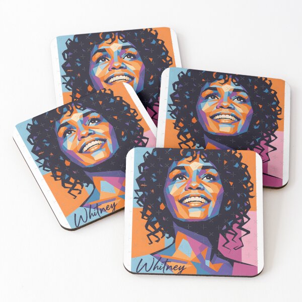 Item preview, Whitney Houston Pop Art Colorful Retro Music Legend Poster Gift designed and sold by VanettaMasino.