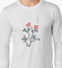 red flowers Long Sleeve T-Shirt