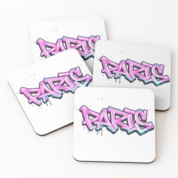 Item preview, Paris Graffiti Tag Typography — Streetwear Handstyle Spray-Paint Logo (Transparent PNG & SVG) designed and sold by Happyfreedom.