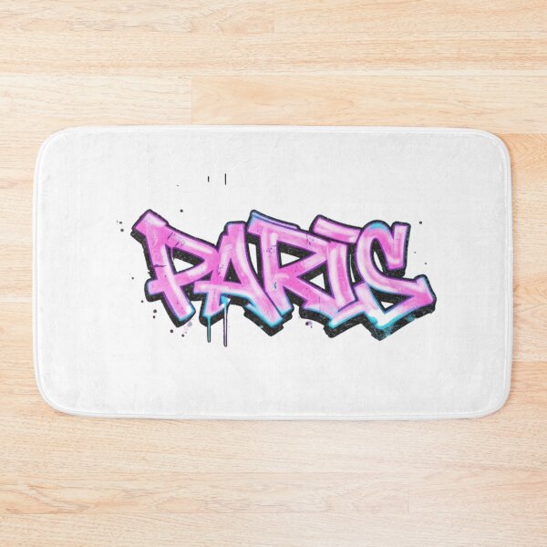 Item preview, Paris Graffiti Tag Typography — Streetwear Handstyle Spray-Paint Logo (Transparent PNG & SVG) designed and sold by Happyfreedom.