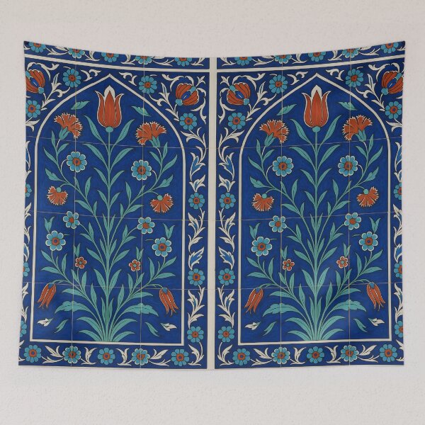Item preview, Turkish Flower Tile designed and sold by Dragon Space.