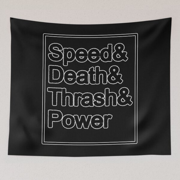 Item preview, Speed Death Thrash Power Metal Head Subgenres designed and sold by banner86.