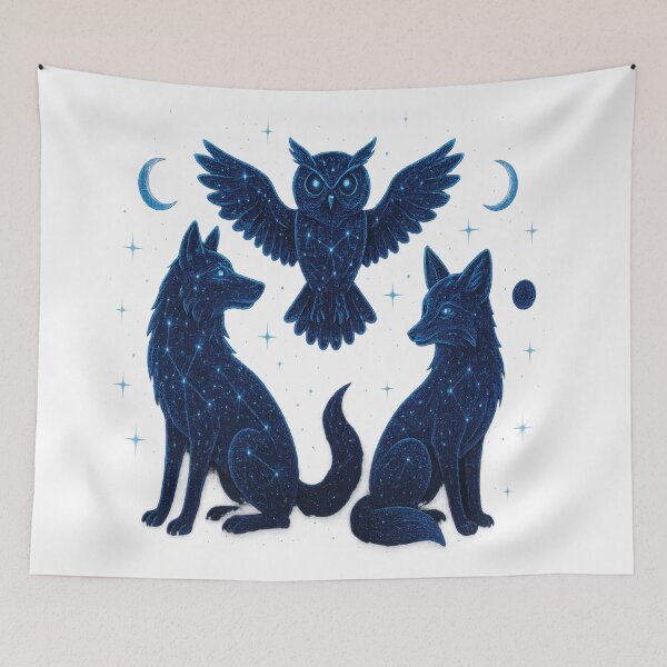 Item preview, Celestial Guardians: The Wolves and the Watcher designed and sold by Mindful56.