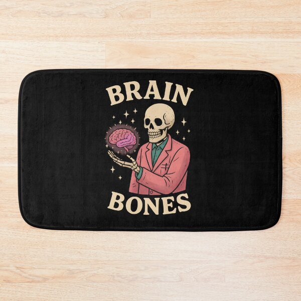 Item preview, Brain Bones - Medical Horror - Spooky Skeleton Doctor  designed and sold by ClinicalHubs.