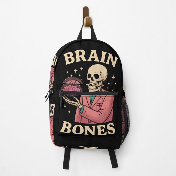 Item preview, Brain Bones - Medical Horror - Spooky Skeleton Doctor  designed and sold by ClinicalHubs.