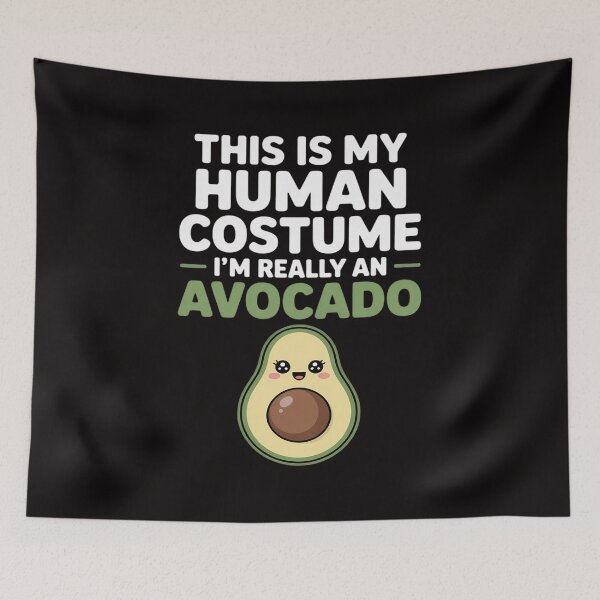 Item preview, Halloween This is My Human Costume I'm Really an Avocado designed and sold by itsnothatweird.