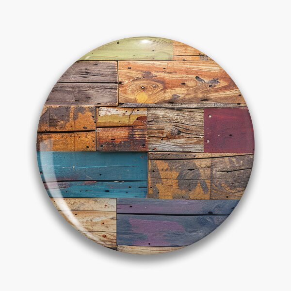 Item preview, Vintage Reclaimed Wood Art Photo In Peeling Colors  designed and sold by DEC02.