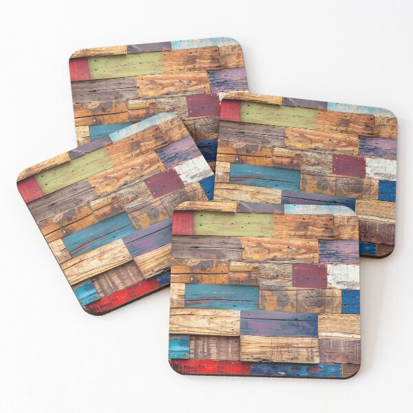 Item preview, Vintage Reclaimed Wood Art Photo In Peeling Colors  designed and sold by DEC02.