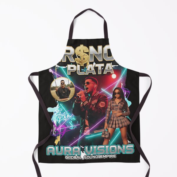 Item preview, Cronos Plata Aura Visions – Reggaeton Trap Urban Music Poster designed and sold by tolnsw.