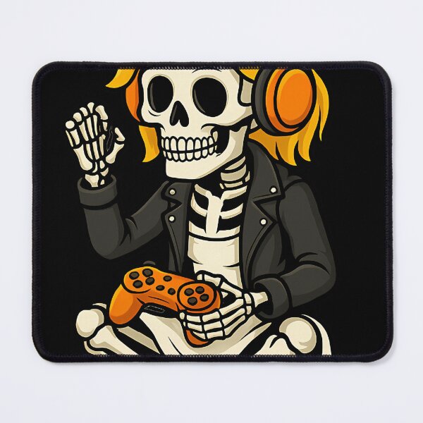 Item preview, Cool Skeleton Gamer designed and sold by ETHAPORTER.
