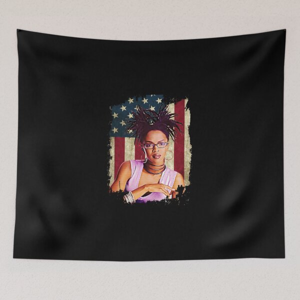 Item preview, Retro Vintage Lauryn Hills Flag Classic T-Shirt designed and sold by ayesha55.
