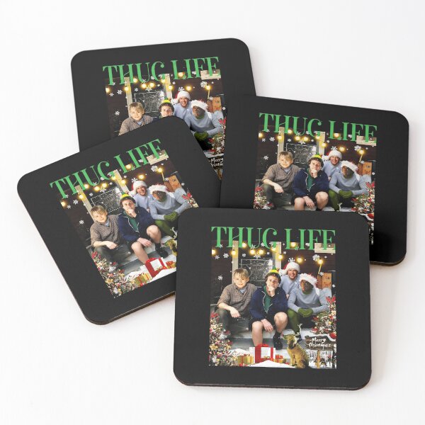 Item preview, Thug Life Funny Christmas Squad Holiday Chaos designed and sold by Jasonvoorhees21.