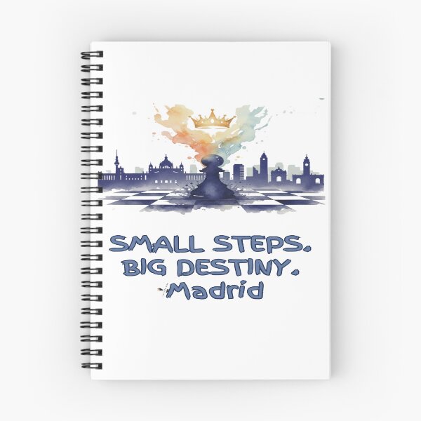 Item preview, Small Steps, Big Destiny. Madrid. designed and sold by PawnShiftGoods.