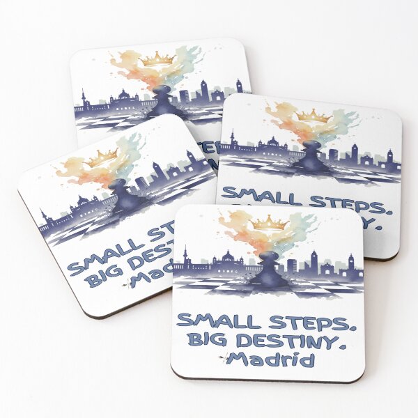 Item preview, Small Steps, Big Destiny. Madrid. designed and sold by PawnShiftGoods.