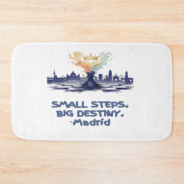 Item preview, Small Steps, Big Destiny. Madrid. designed and sold by PawnShiftGoods.