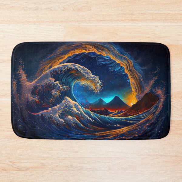 Item preview, Waves Of Fire designed and sold by StimulatedHead.