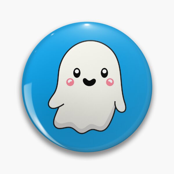 Item preview, Cute and Adorable GHOST happy Kawaii Halloween designed and sold by DibujandoPorfa.