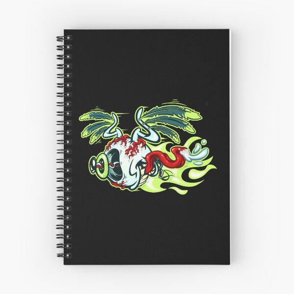Item preview, Ratfink Eyeball Monster Wings Flame Freakout designed and sold by Witchwayto254.