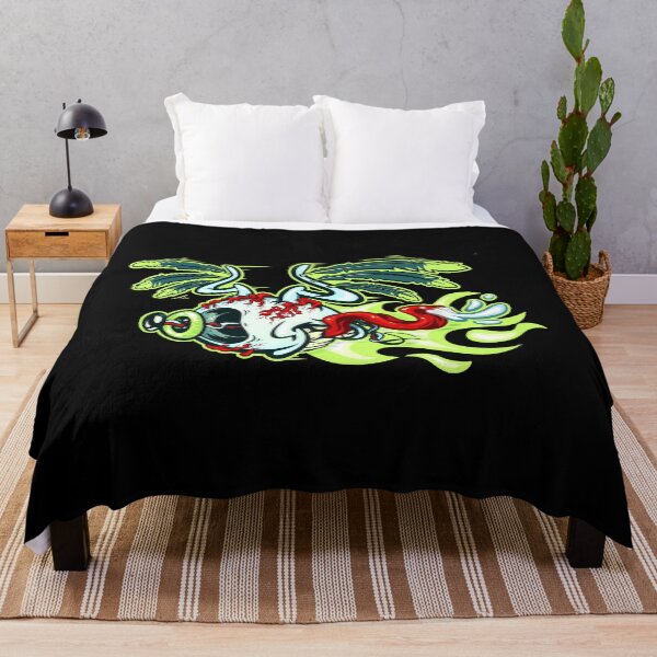 Item preview, Ratfink Eyeball Monster Wings Flame Freakout designed and sold by Witchwayto254.