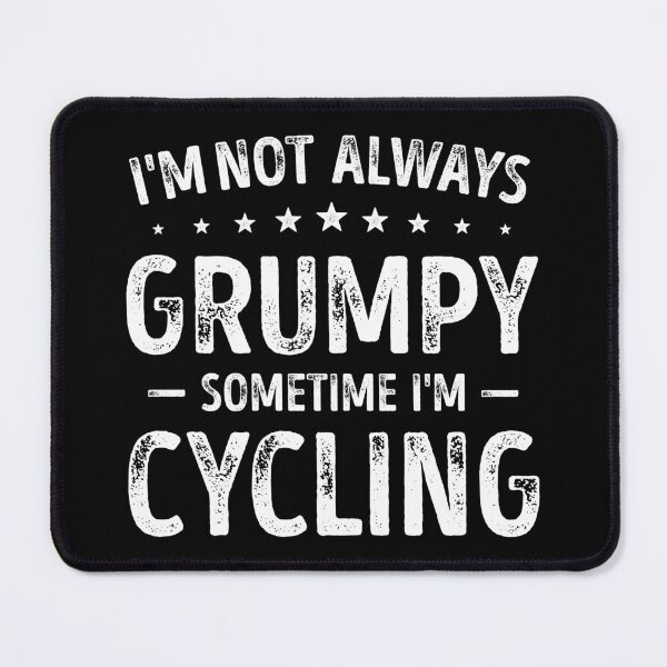 Item preview, Grumpy Grandpa Funny Cycling designed and sold by RareBunny.