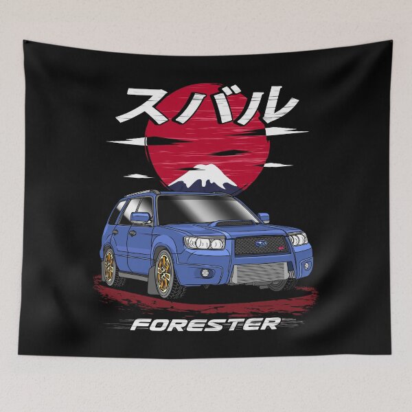 Item preview, JDM Forester STI with Rising Sun and Mount Fuji designed and sold by JDM Guyvit.