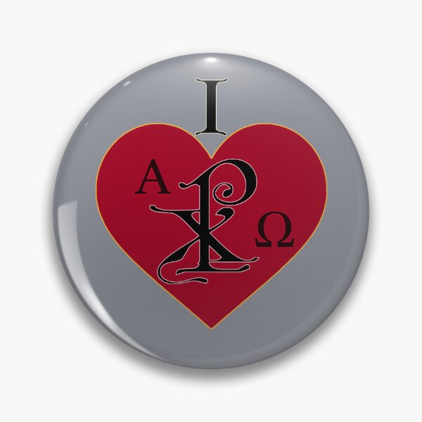Item preview, I Love Christ - Christogram designed and sold by benchpod47.