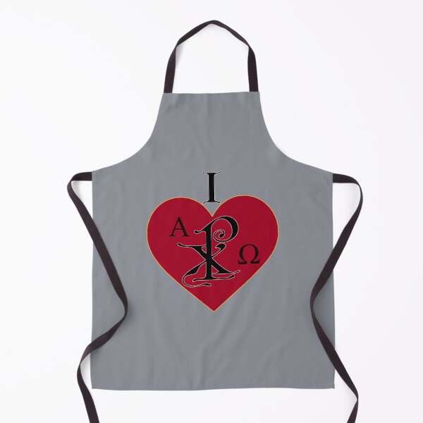 Item preview, I Love Christ - Christogram designed and sold by benchpod47.
