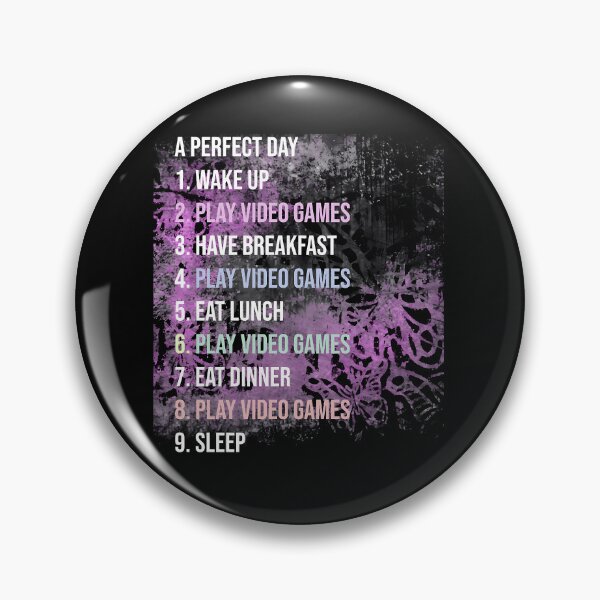 Item preview, Gamer Funny . A Gamers Perfect Day. designed and sold by Ekkuskelahj.