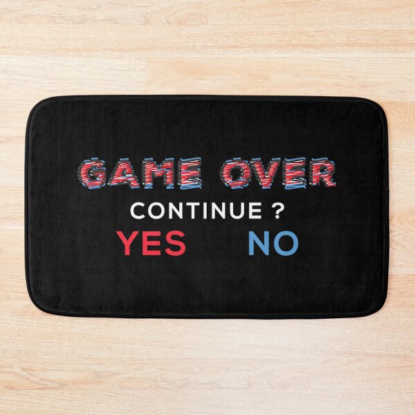Item preview, Game Over Continue Yes Or No designed and sold by Ekkuskelahj.