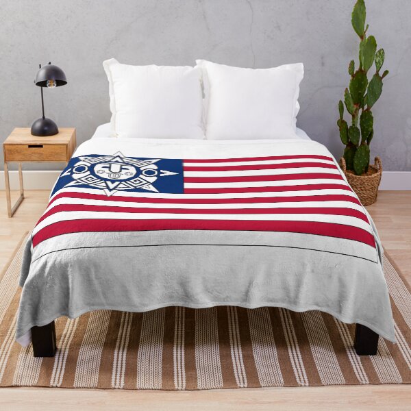 Item preview, USA Flag Aztec Calendar Crossover Mexican Heritage designed and sold by the Zarock Shop.