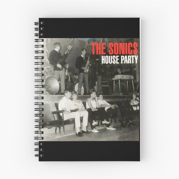 Item preview, The Sonics – House Party Vintage Music Poster designed and sold by fintantalonet.