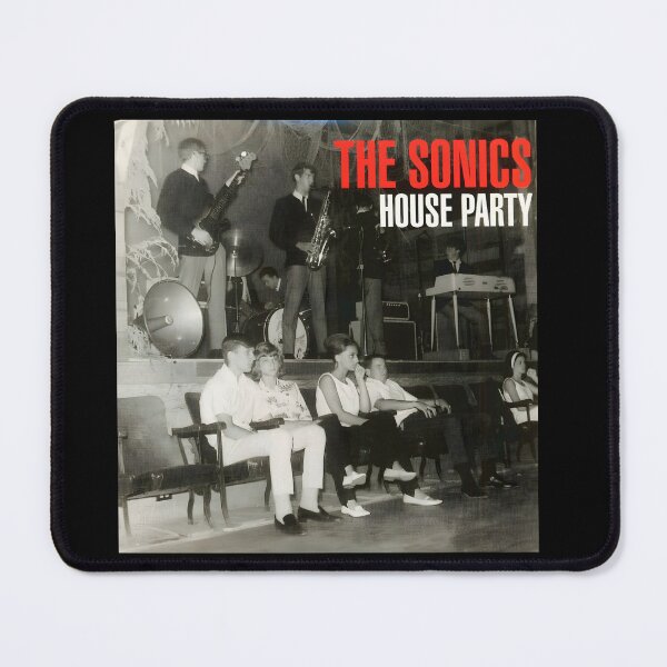 Item preview, The Sonics – House Party Vintage Music Poster designed and sold by fintantalonet.